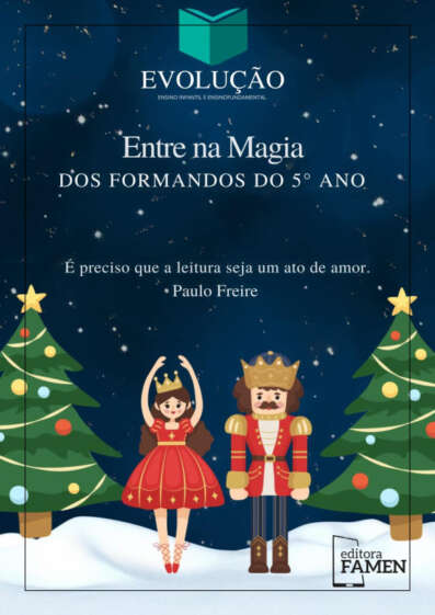Entre na magia dos formandos do 5º ano